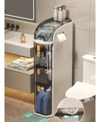 Gaveteiro Organizador FlexMove | Multiuso com Rodinhas para Banheiro, Quarto, Cozinha e Lavanderia